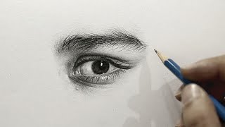 How to Draw Realistic Eyes Step by Step with Pencil: Easy Eye Drawing and Shading Techniques