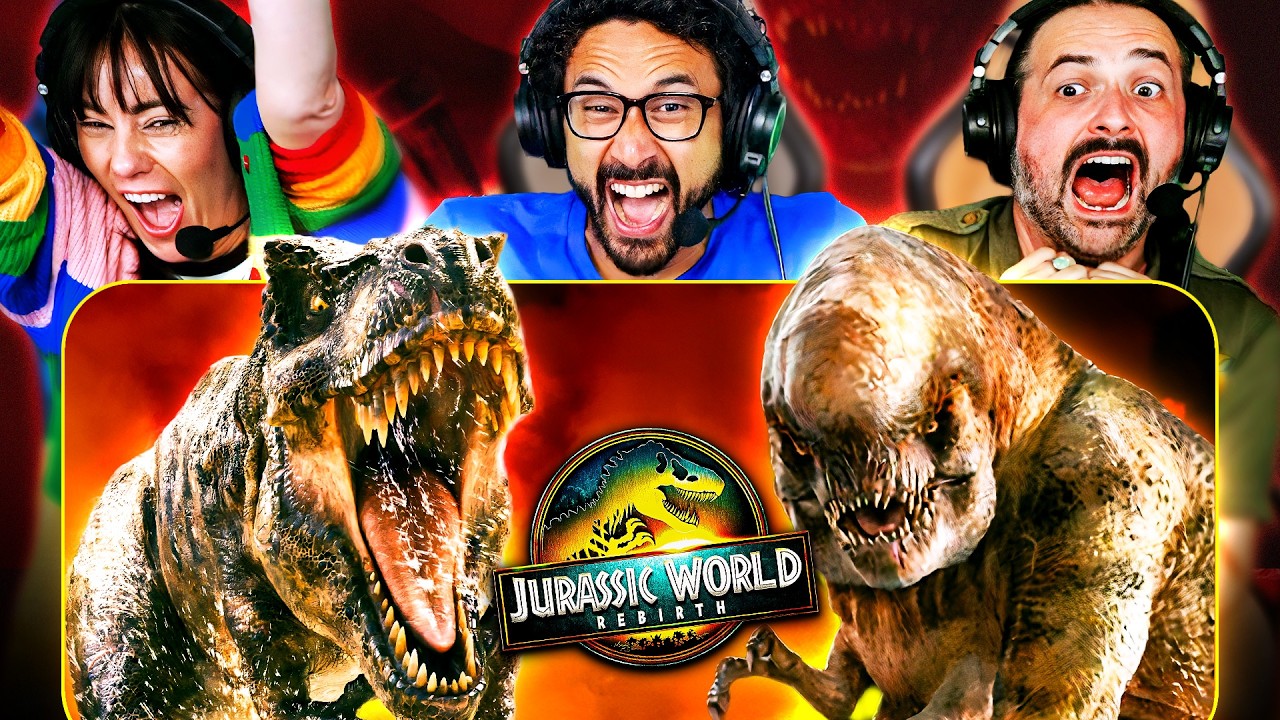 JURASSIC WORLD: REBIRTH (2025) MOVIE REACTION!! Jurassic Park | D-Rex | Scarlett Johansson