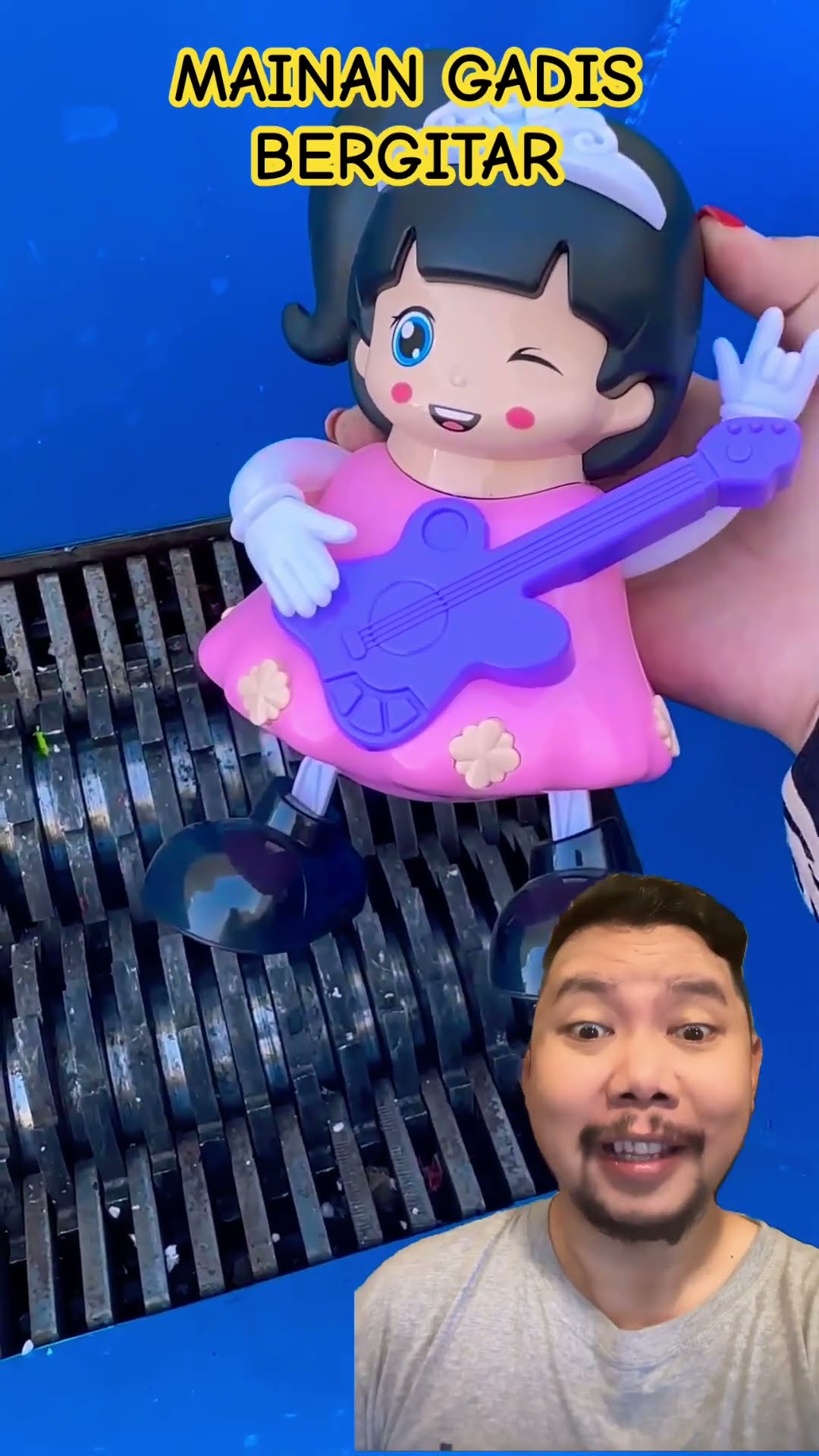 JANGAN DIHANCURKAN MAINAN GADIS BERGITAR!!!??? #toys #funny #cute #satisfying #shortsfeed