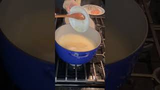 Classic Chicken Congee At Home SILKIEST Congee Base! #shorts