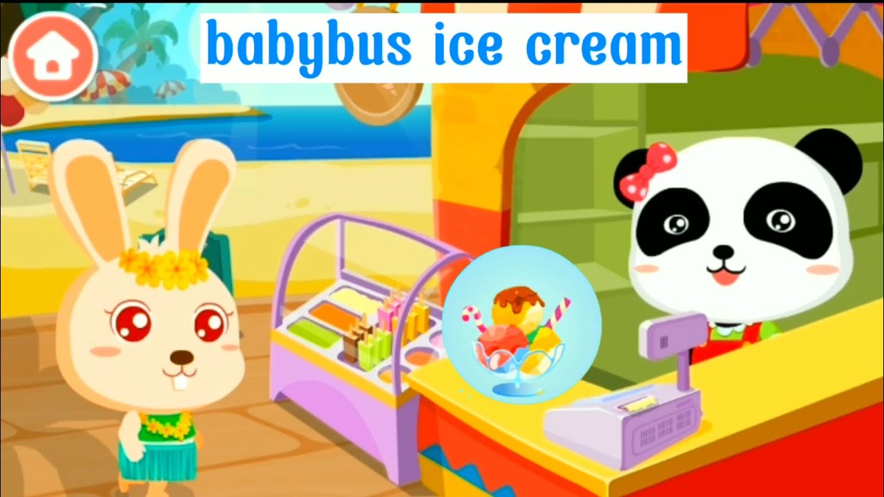 Game Babybus Ice Cream Enak Rasa Buah Buahan Babybus Bahasa Indonesia