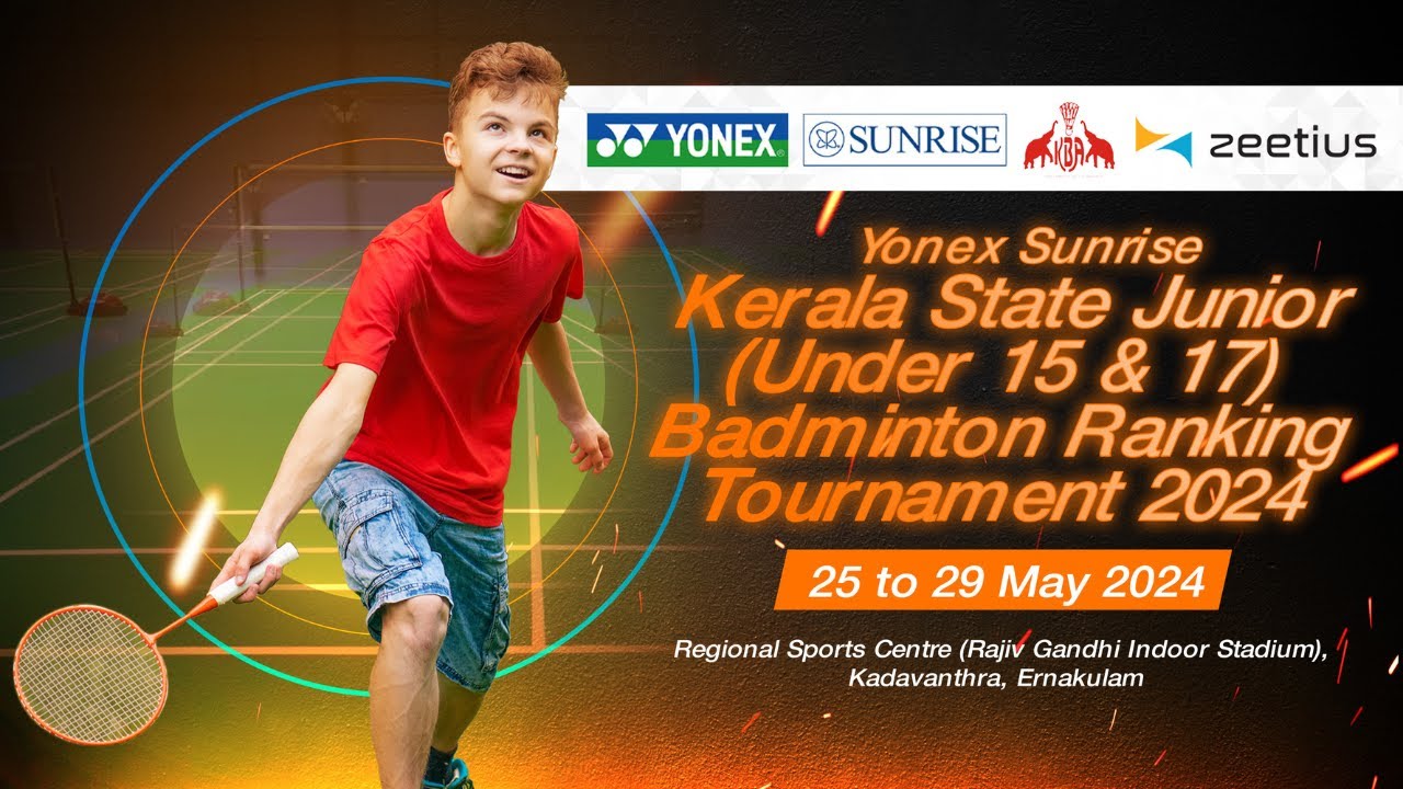 DAY 2 - COURT 2 - KERALA STATE JUNIOR (Under 15 & 17) BADMINTON RANKING ...