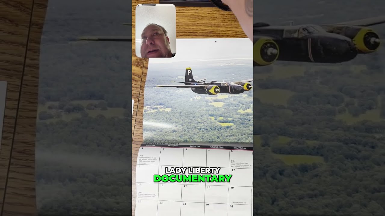 Commemorative Air Force Calendar & Lady Liberty Update! #shorts