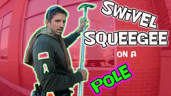 HOW TO USE A SWIVEL SQUEEGEE ON A POLE