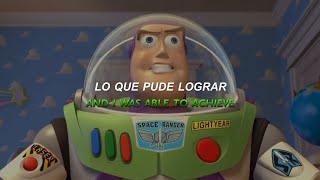 El tema de Buzz Lightyear, cuando descubre que es un juguete 🚀|No Navegaré Nunca Más(Español/Lyrics)