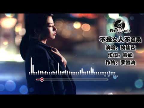 『不是女人不温柔』魏佳艺【不是女人不够温柔，只是没人明白她的忧愁...】🎧🎼※{ 动态歌词 Lyrics }※❤️