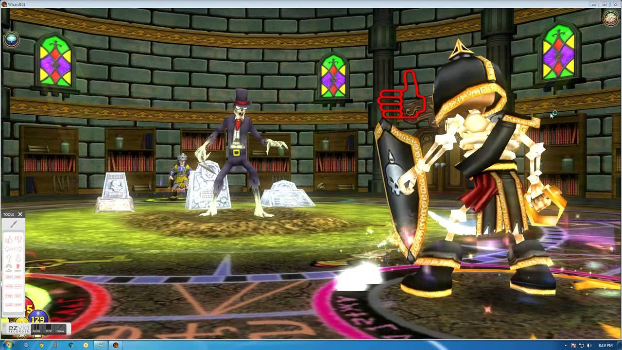 Wizard101 Rattlebones Boss Battle YouTube Wizard101 Rattlebones Boss Battle YouTube