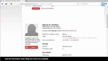 Fake Name Generator: How to #protect your #privacy while filling a form on a website
