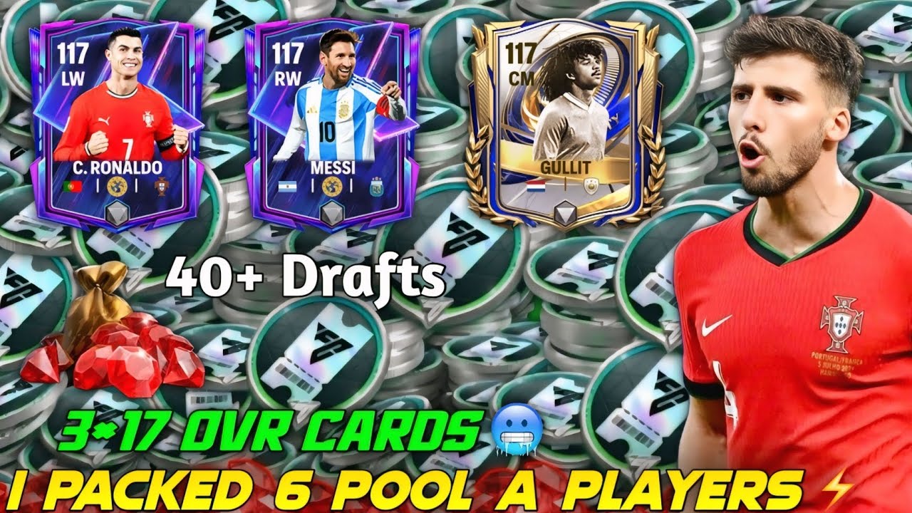 150,000 Gems Spent 😳💎 6× Pool A Cards! | TOTY + Flashback Drafts 💥