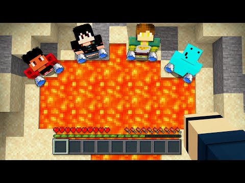 Minecraft... mas se eu morrer, meus amigos perdem