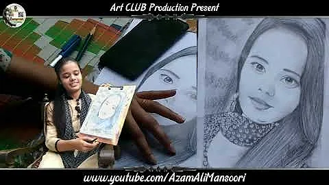 Artist Humera Introduction || Online Self Portrait...