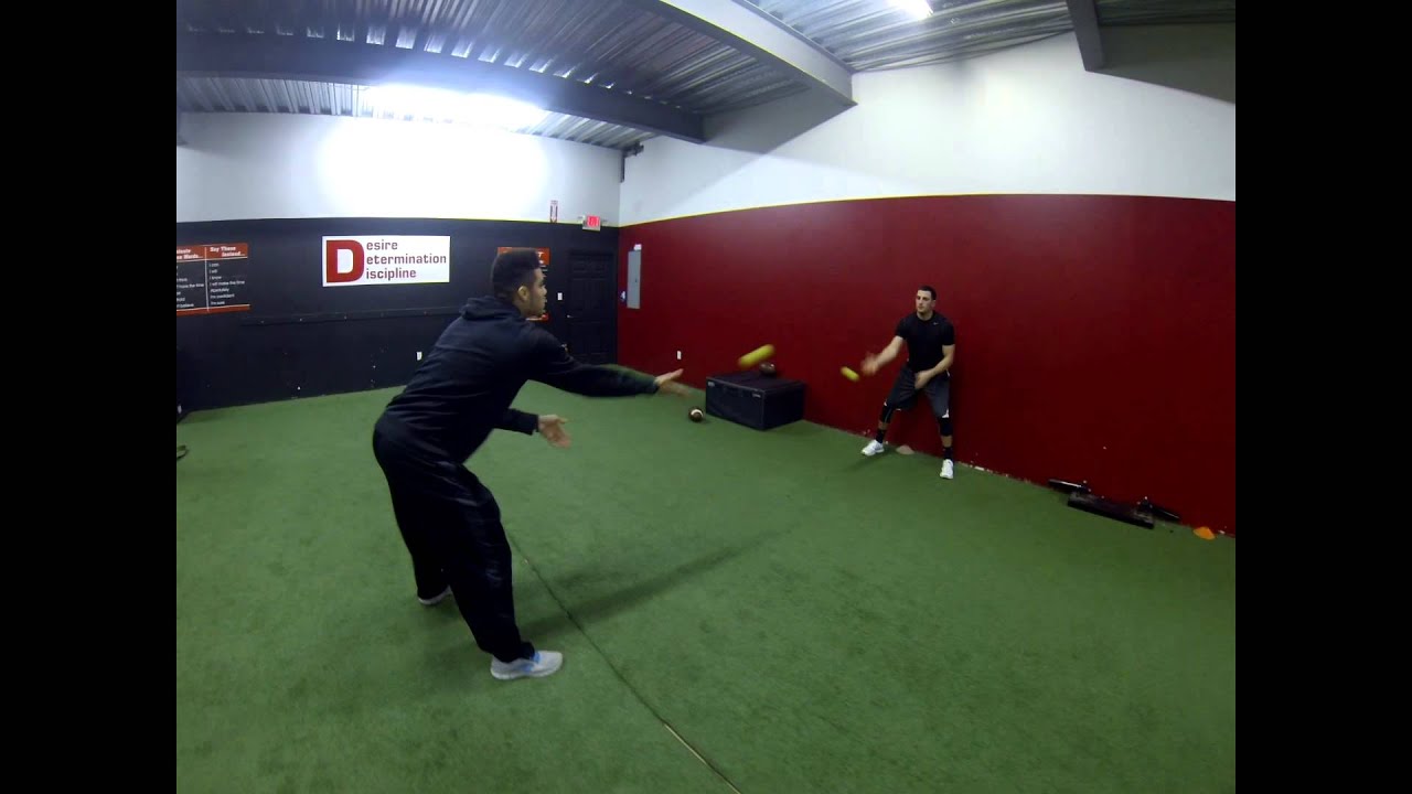 Two Hand Tennis Ball Catch YouTube