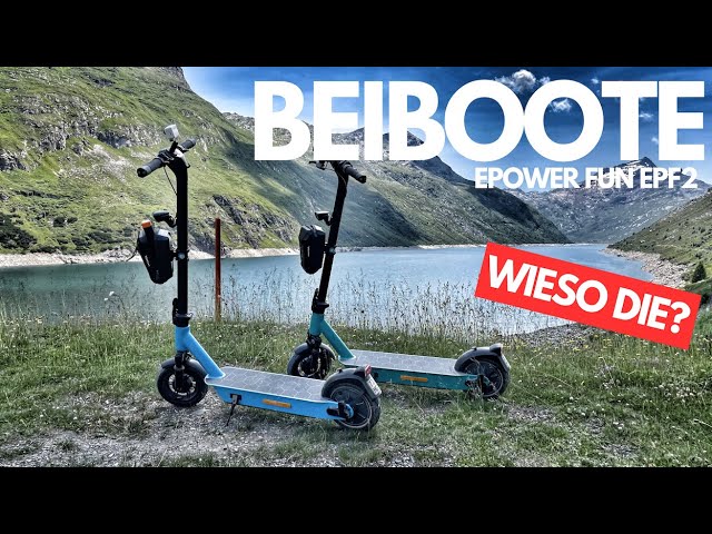 ePF-2 XT 600 BLUE - 72km Reichweite - Blinker - e-Scooter von ePowerFu –