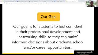 Overview of the Career Development Center Module 1