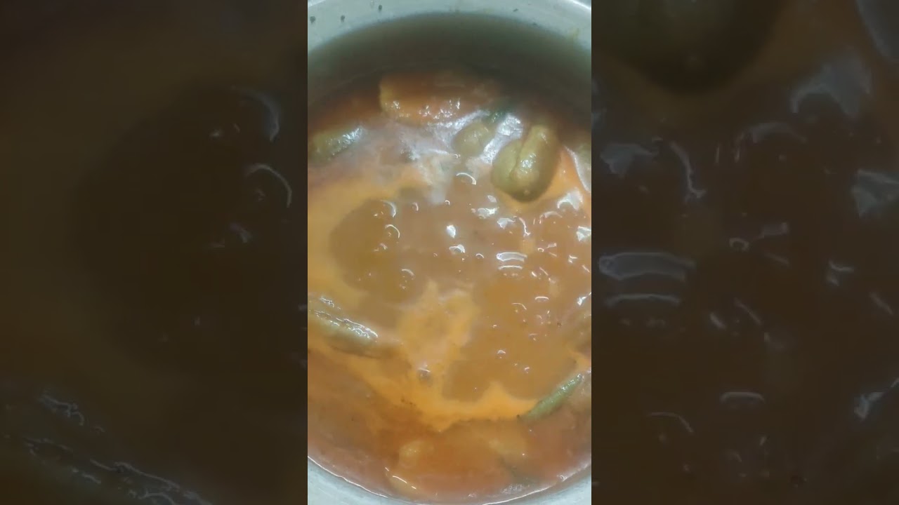 # Gongura mudda pachadi # Red sorrel leaves & brinjal curry #