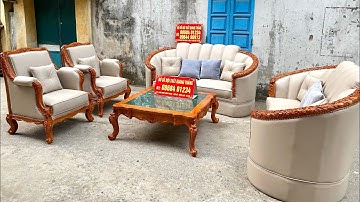 Sofa tân cổ điển hàng cao cấp xuất xưởng siêu vip sẽ như thế nào ?