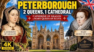 PETERBOROUGH WALKING TOUR 2026 🇬🇧 2 Queens, 1 Cathedral | Catherine of Aragon & Mary Queen of Scots