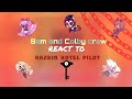 Sam and colby crew react to hazbin hotel pilot 18