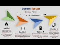 💻 Infografia INTERACTIVA Flechas FÁCIL en PowerPoint  EASY infographic [Free Download Template]🛕