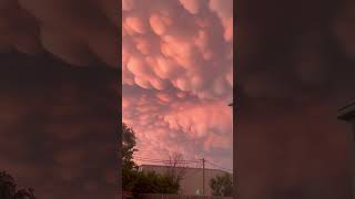 Unusual Cloud Formations After Rainstorm