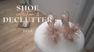 Shoe Collection & Declutter - 2023 - Shoe inventory \\ declutter with me