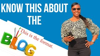 How To Write A Blog ,