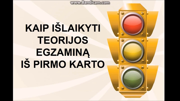Kaip išlaikyti KET teorijos egzaminą iš pirmo karto