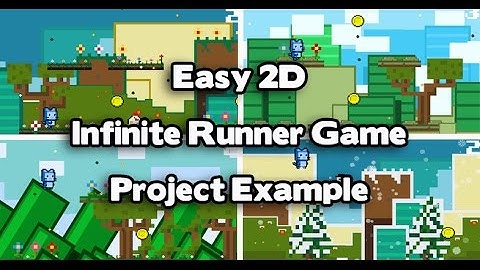Easy 2D  Infinite Runner Game on Unity Asset Store (Deprecated)