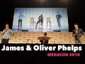 James & Oliver Phelps at MegaCon - May 2016