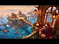 Overlooking the Pirates' Harbor | Medieval Fantasy Music for Study &amp; Calm