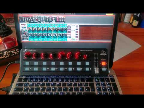 Voltage Modular: Testing ENC 2-FDBK Module with Behringer X Touch Mini