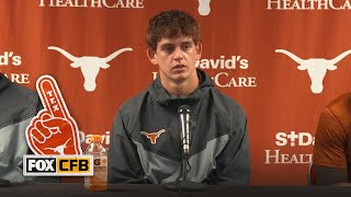 Download Lagu Postgame Interview: Arch Manning on Texas' loss to Ohio State in Week 1 MP3 Download Lagu Postgame Interview: Arch Manning on Texas' loss to Ohio State in Week 1 MP3
