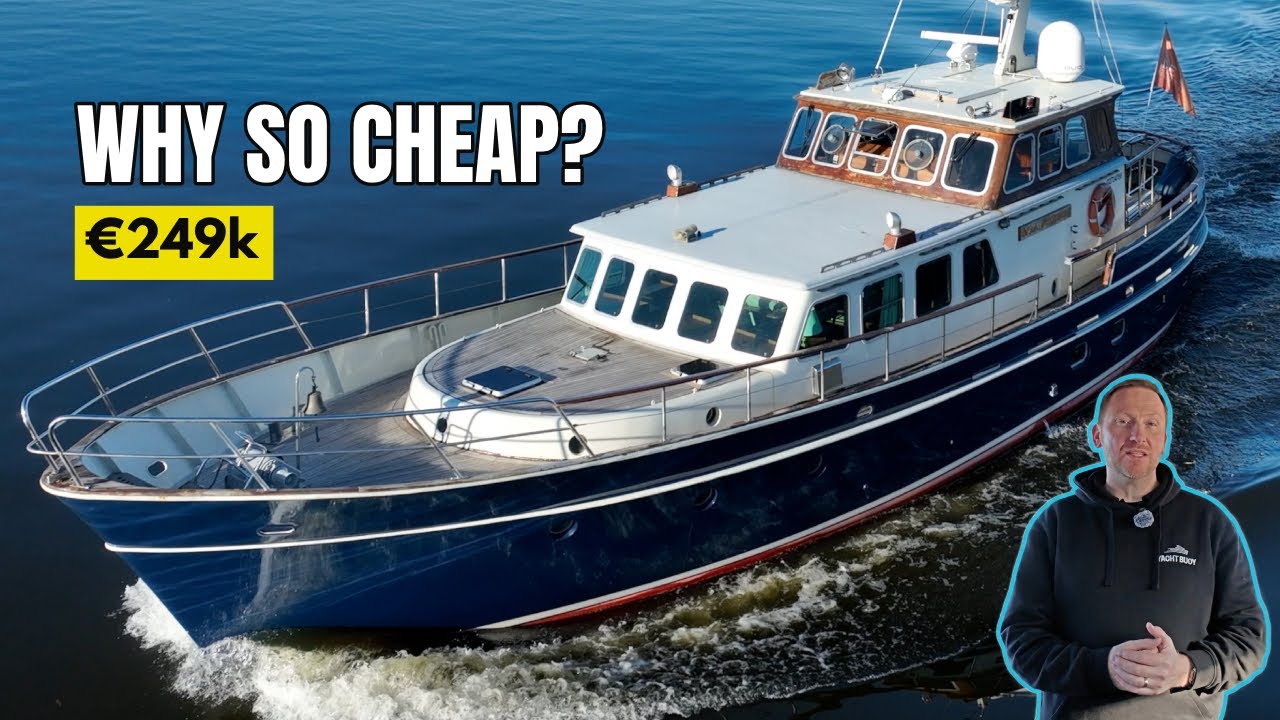 Why Is This 60ft STEEL Explorer Yacht Only €249k? - YouTube