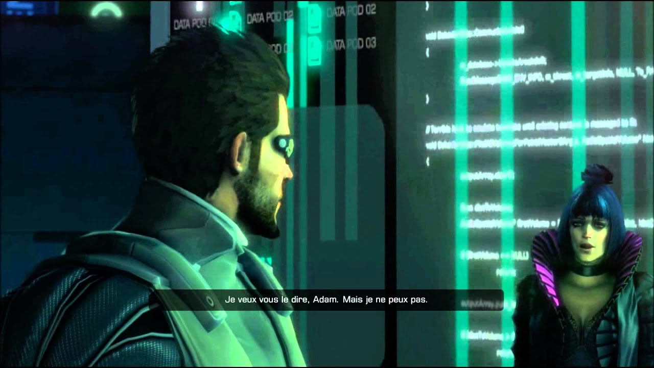 Deus Ex Human Revolution   Discussion avec Eliza Cassan