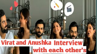 Virat and Anushka interview with each other's | Let's find out who knows better each other in their