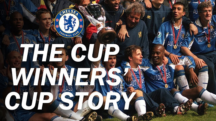 Chelsea's European Cup Winners' Cup Story 1997/98
