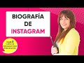 CURSO GRATIS DE INSTAGRAM 3️⃣ Optimiza tu BIOGRAFÍA de INSTAGRAM