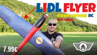 LIDL Flyer : modifications du planeur LIDL en aéromodélisme. Ça vole pour pas cher ? 💰🤩🛩️