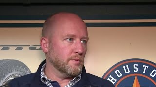 Houston Astros part ways with GM James Click ahead of 2023 season