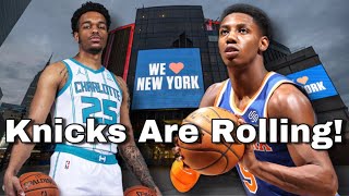 Knicks vs Hornets Recap | Seven Wins In A Row!