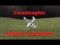 Catastrophic plane crash and explosion