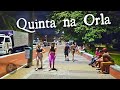 Noite de quinta na orla  joo pessoa ao vivo  brasil