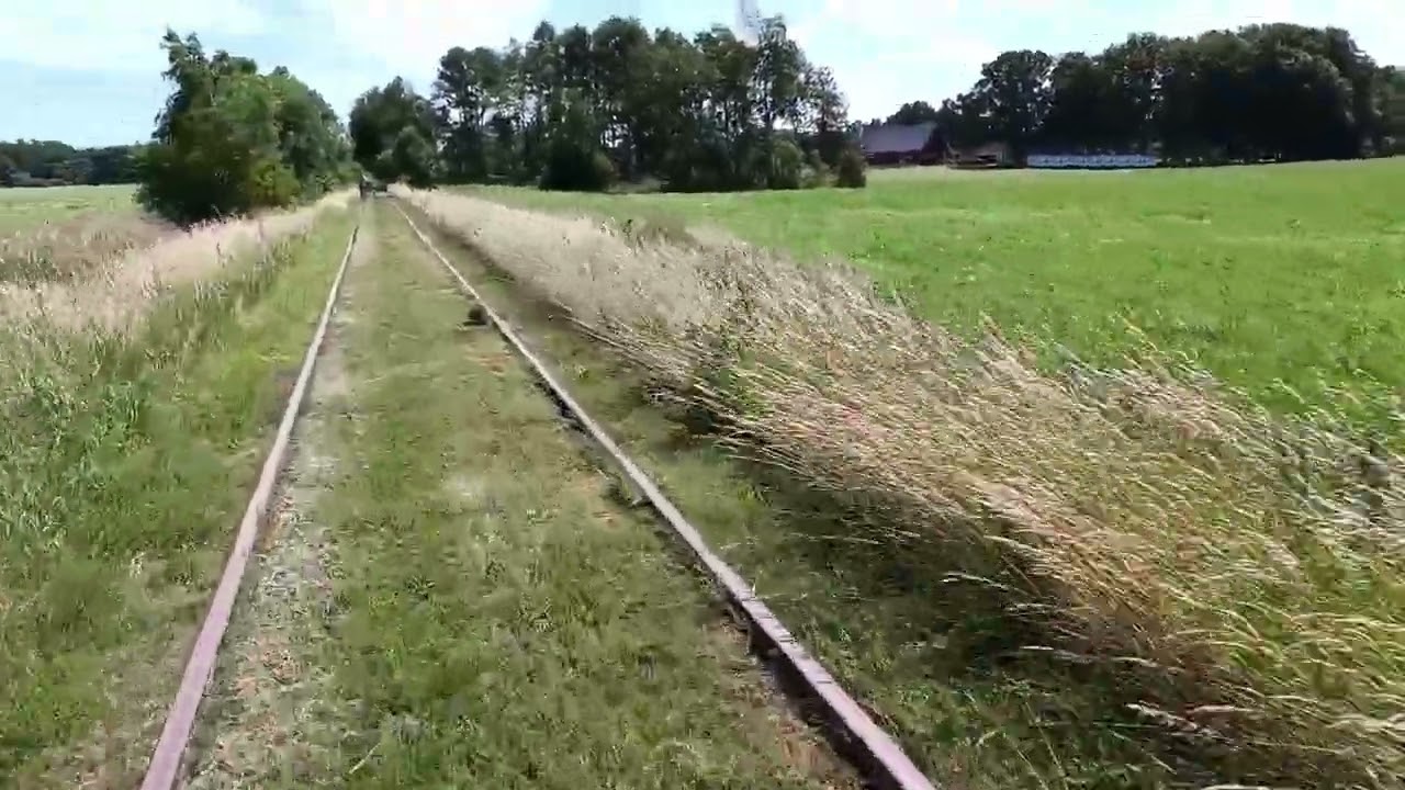 Cykla dressin på Veteranjärnvägen från Klippan till Ljungbyhed