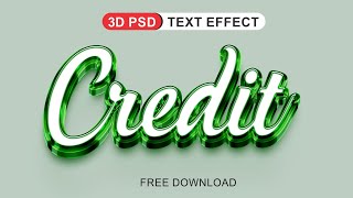 How to make 3D  Text Effect | Graphics Design  |  Free Download  | Page - 400