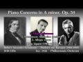 Schumann: Piano Concerto, Lipatti & Karajan (1948) シューマン ピアノ協奏曲 リパッティ