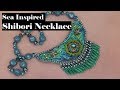 Creating A Sea Inspired Shibori Necklace with Polymer Clay Beads, Jewelry Tutorial
