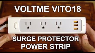 VOLTME Vito18 Surge Protector POWER STRIP Review