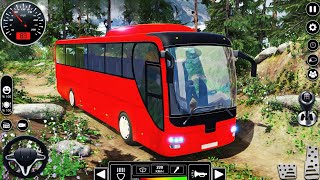 US Coach Bus Driving Simulator - Uphill Bus Drive 3D - Android Gameplay screenshot 2