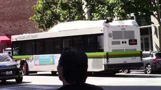 Golden Gate Transit - Gillig Advantage HEV 40' Route 101 #1918