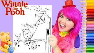 Coloring Winnie the Pooh & Piglet | Pencils